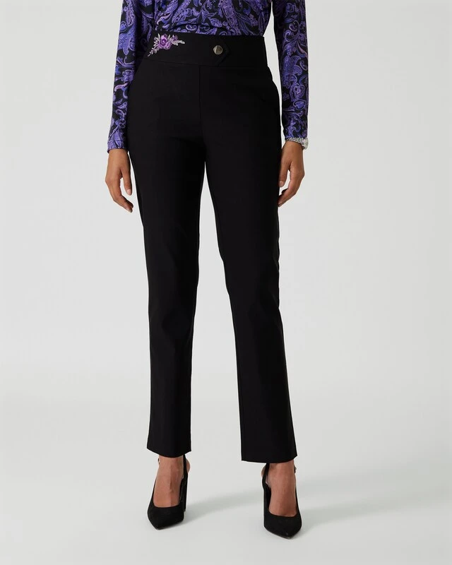 Hose Mit Stickerei Am Bund 6 Hose Mit Stickerei Am Bund – Bild 4