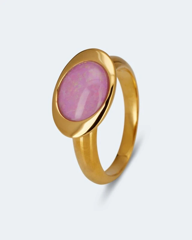 Ring Mit Opaltriplette 4 Ring Mit Opaltriplette – Bild 2