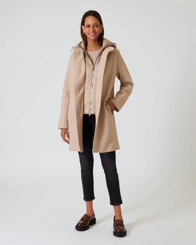 Mantel Mit Abnehmbarer Kapuze 10 Mantel Mit Abnehmbarer Kapuze – Bild 8