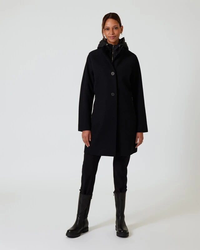 Mantel Mit Abnehmbarer Kapuze 8 Mantel Mit Abnehmbarer Kapuze – Bild 6