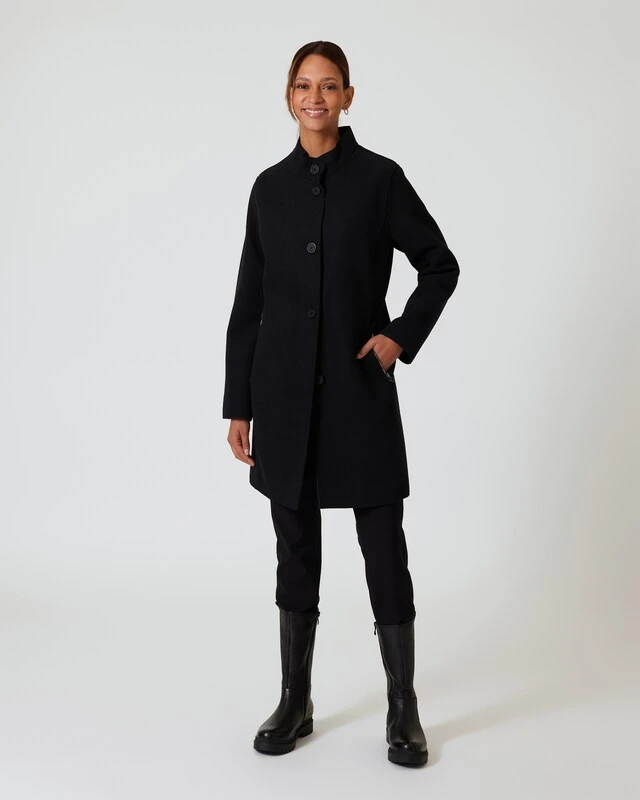 Mantel Mit Abnehmbarer Kapuze 6 Mantel Mit Abnehmbarer Kapuze – Bild 4