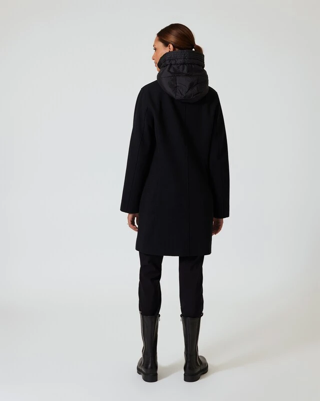Mantel Mit Abnehmbarer Kapuze 4 Mantel Mit Abnehmbarer Kapuze – Bild 2