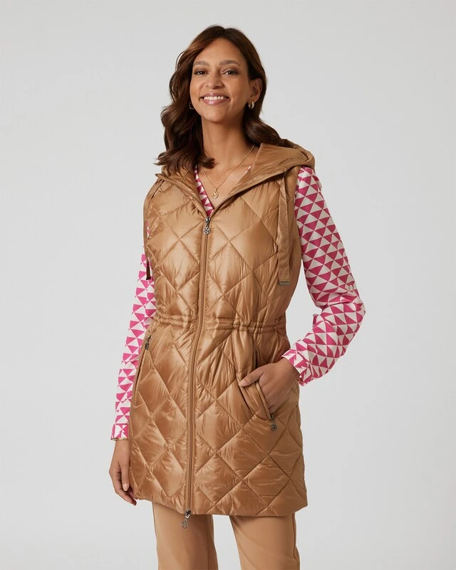 Steppweste Mit Kapuze 5 Steppweste Mit Kapuze – Bild 3