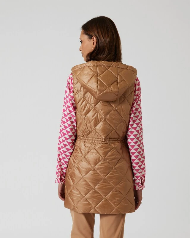 Steppweste Mit Kapuze 4 Steppweste Mit Kapuze – Bild 2