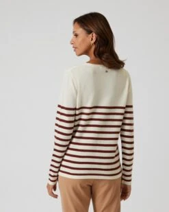 Streifenpullover Mit Kaschmir -Heim- Und Modegeschäft 59830861 597b40cb 0f3c 11ee 9169 5a72d431453d pics640