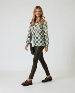 Stretch-Jeggings Aus Lammnappa