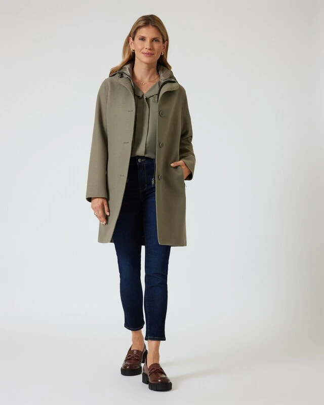 Mantel Mit Abnehmbarer Kapuze 14 Mantel Mit Abnehmbarer Kapuze – Bild 12