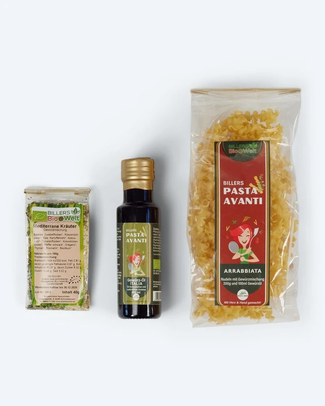 Bio-Nudeln Mit Gewürzmischung & Gewürzöl 11 Bio-Nudeln Mit Gewürzmischung & Gewürzöl – Bild 9