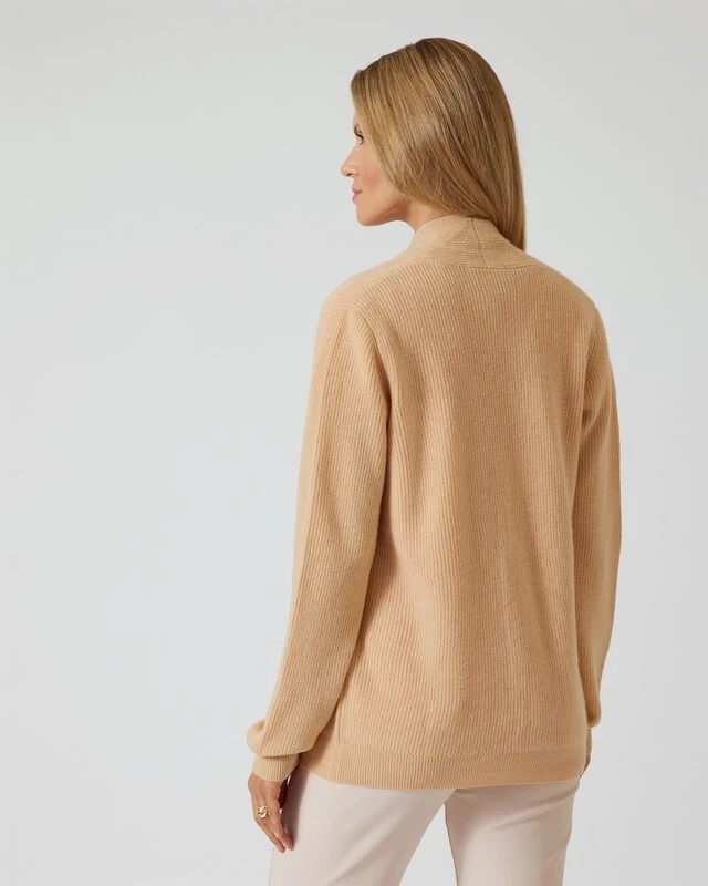 Cardigan In Patentstrick 4 Cardigan In Patentstrick – Bild 2