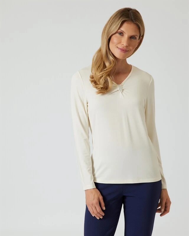 Shirt Mit V-Ausschnitt 7 Shirt Mit V-Ausschnitt – Bild 5