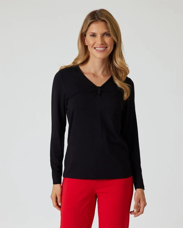 Shirt Mit V-Ausschnitt 13 Shirt Mit V-Ausschnitt – Bild 11