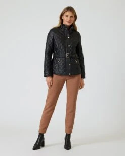 Jacke In Leder-Optik