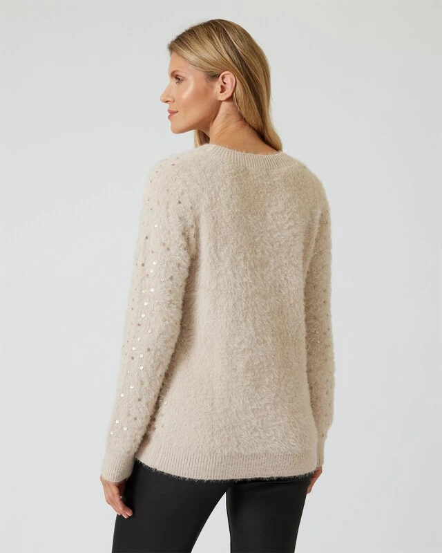 Pullover "Paillettentraum" 6 Pullover "Paillettentraum" – Bild 4