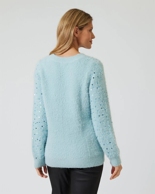 Pullover "Paillettentraum" 9 Pullover "Paillettentraum" – Bild 7