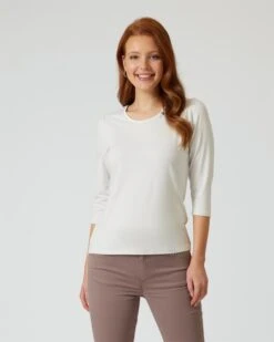 Basic-Shirt Mit 3/4-Ärmel -Heim- Und Modegeschäft 59838150 d3981afe 1745 11ee 9169 5a72d431453d pics640