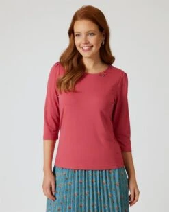 Basic-Shirt Mit 3/4-Ärmel -Heim- Und Modegeschäft 59838161 d8ec5c0f 1745 11ee 9169 5a72d431453d pics640