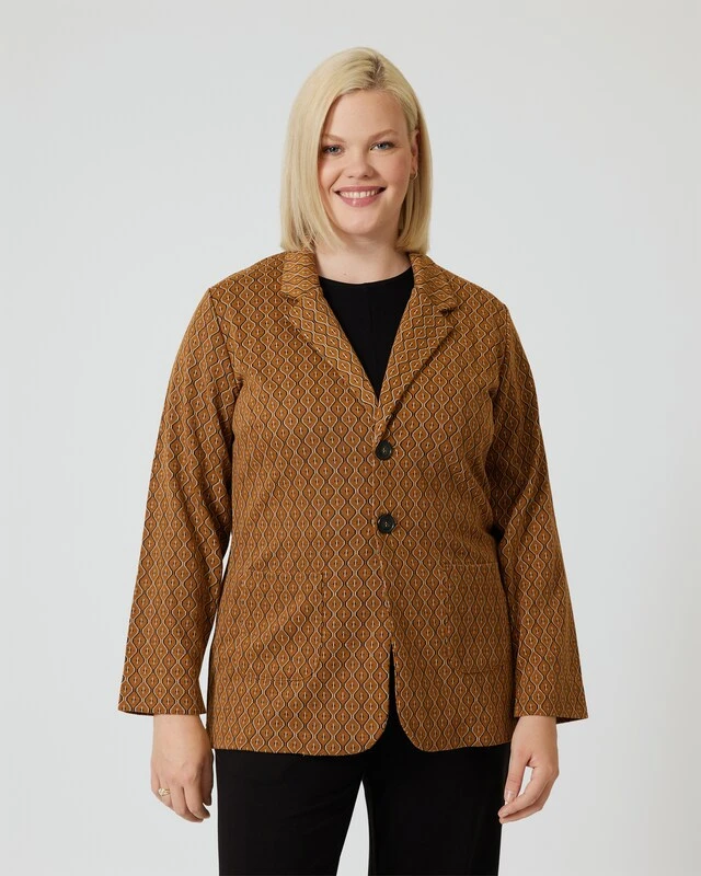Jacquard-Blazer 5 Jacquard-Blazer – Bild 3