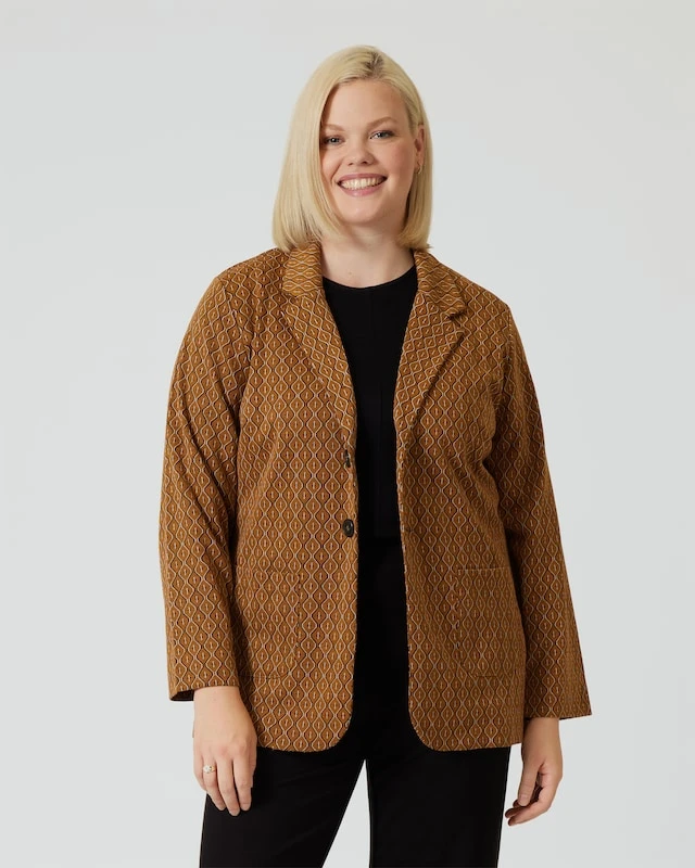 Jacquard-Blazer 6 Jacquard-Blazer – Bild 4