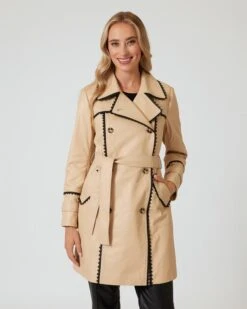 Ledermantel Mit Kontrastbordüre -Heim- Und Modegeschäft 59840676 b182cdbd 1bca 11ee 8f6f 5a72d431453d pics640