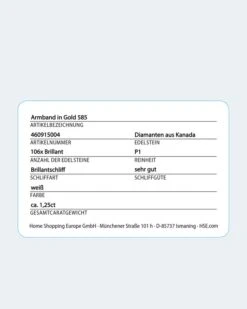 Brillant-Armband 1,15/1,25 Ct -Heim- Und Modegeschäft 59841182 88ab5626 1c87 11ee 8f6f 5a72d431453d pics640