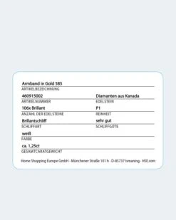 Brillant-Armband 1,15/1,25 Ct -Heim- Und Modegeschäft 59841186 8a152d5a 1c87 11ee 8f6f 5a72d431453d pics640