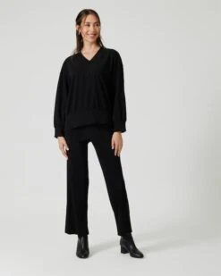 Schlupfhose Mit Plissee