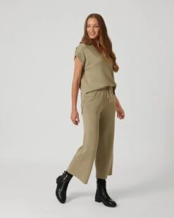 Set Aus Stricktop Und Hose