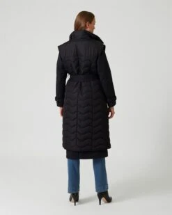 Trenchcoat Mit Steppweste