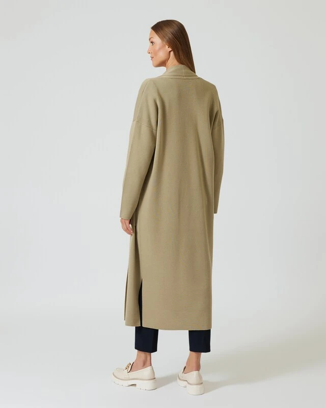 Strickmantel Mit Reverskragen 3 Strickmantel Mit Reverskragen