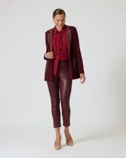 Blazer Mit Nietenbesatz