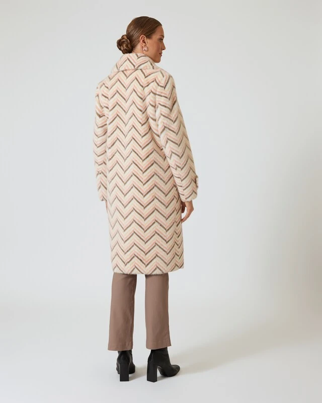 Mantel Mit Grafikmuster 4 Mantel Mit Grafikmuster – Bild 2