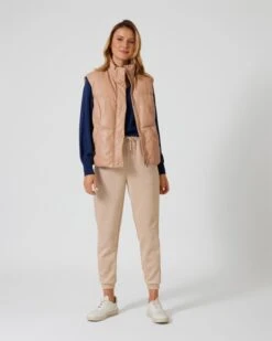 Steppweste Aus Veganem Leder