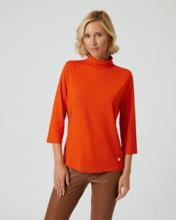 Rollkragen-Shirt Mit 3/4 Arm -Heim- Und Modegeschäft 59848064 97df4725 249f 11ee 8f6f 5a72d431453d pics640