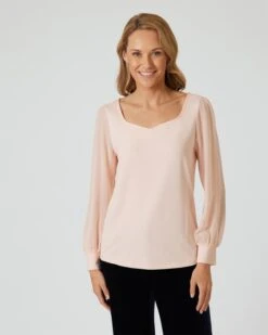 Shirt Mit Chiffon-Ärmel -Heim- Und Modegeschäft 59849023 998926b4 254a 11ee 8f6f 5a72d431453d pics640