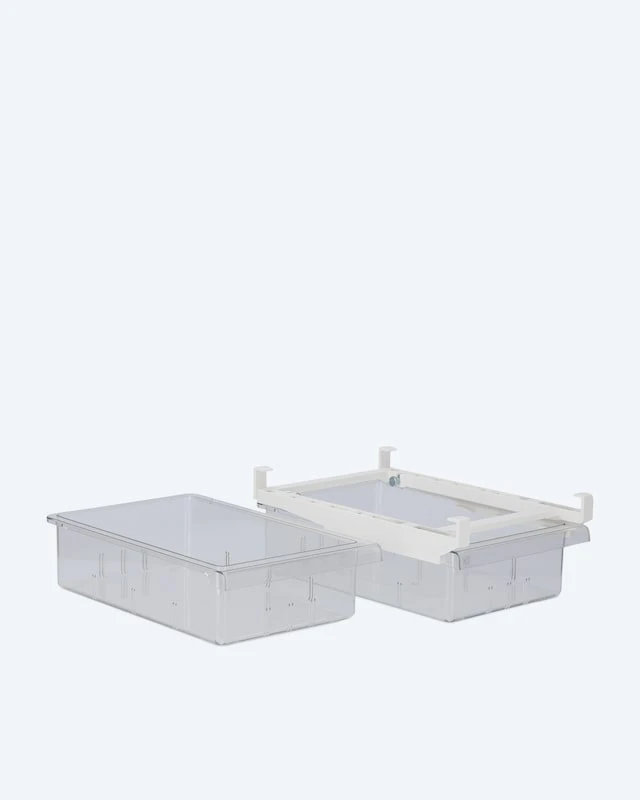 Kühlschrank-Schublade, Antibakteriell, 2tlg. 3 Kühlschrank-Schublade, Antibakteriell, 2tlg.