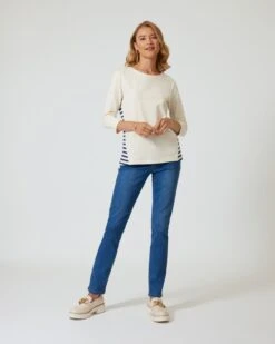 Shirt Mit Streifen-Detail