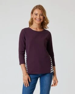 Shirt Mit Streifen-Detail -Heim- Und Modegeschäft 59851254 af07d4f1 26cc 11ee 8f6f 5a72d431453d pics640