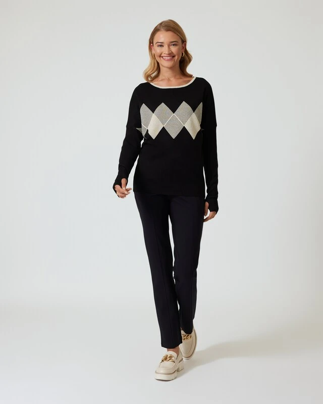 Schlupfhose In "Ponte Di Roma"-Qualität 7 Schlupfhose In "Ponte Di Roma"-Qualität – Bild 5