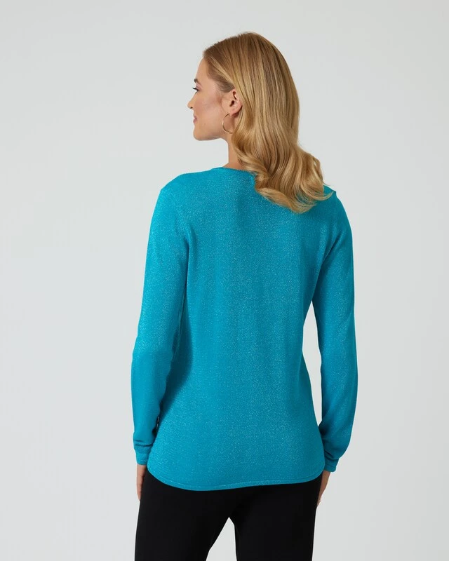 Glow Pullover "abstraktes Muster" 4 Glow Pullover "abstraktes Muster" – Bild 2