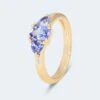 Ring Mit Tansanit AAAA & Zirkonen -Heim- Und Modegeschäft 59856493 1fd79adc 29f3 11ee 8f6f 5a72d431453d pics640