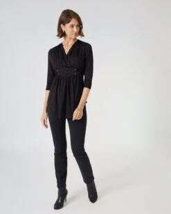 Shirt Mit Verzierter Taille