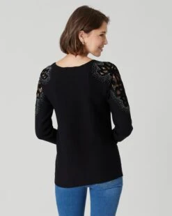 Pullover "Ornament-Stickerei" 11 Pullover "Ornament-Stickerei" -Heim- Und Modegeschäft 59858658 51711c2d 2b9a 11ee 8f6f 5a72d431453d pics640