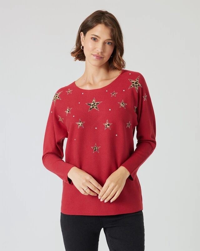 Pullover "Leo-Sterne" 5 Pullover "Leo-Sterne" – Bild 3