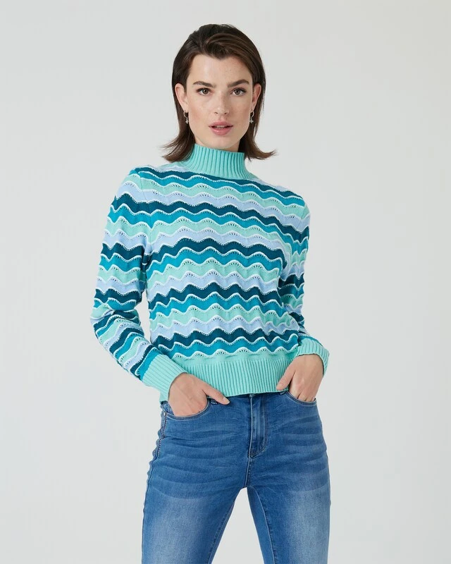 Pullover Mit Zick-Zack-Muster 6 Pullover Mit Zick-Zack-Muster – Bild 4