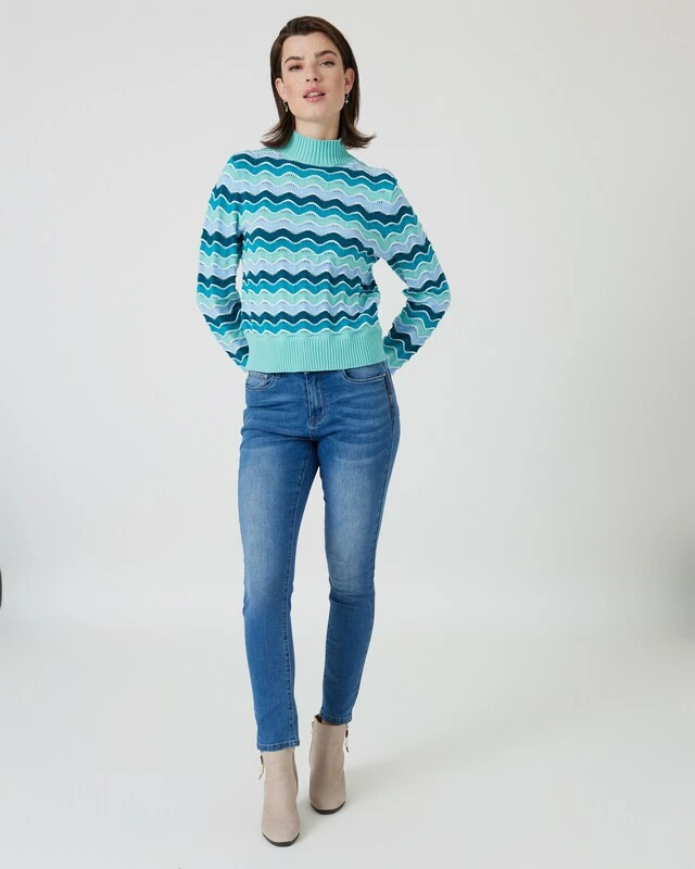 Pullover Mit Zick-Zack-Muster 7 Pullover Mit Zick-Zack-Muster – Bild 5