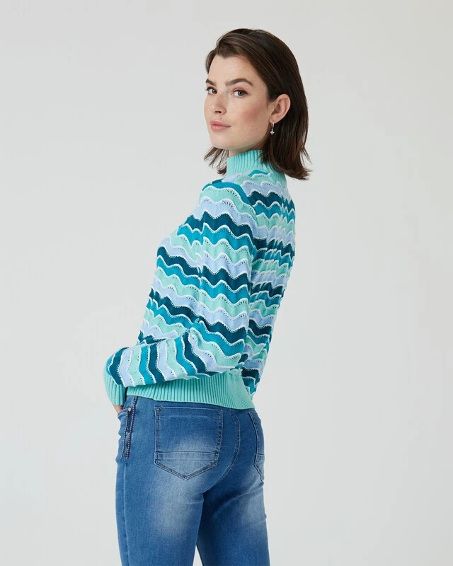 Pullover Mit Zick-Zack-Muster 8 Pullover Mit Zick-Zack-Muster – Bild 6