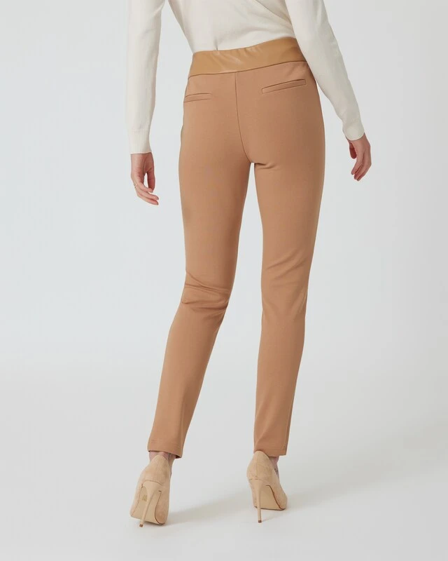 Pontehose Mit PU-Besatz 3 Pontehose Mit PU-Besatz