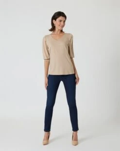 Shirt Mit Puffärmeln