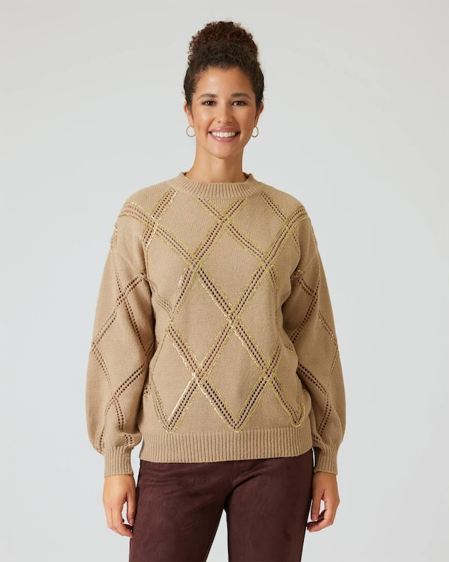 Pullover Mit Jacquard 7 Pullover Mit Jacquard – Bild 5