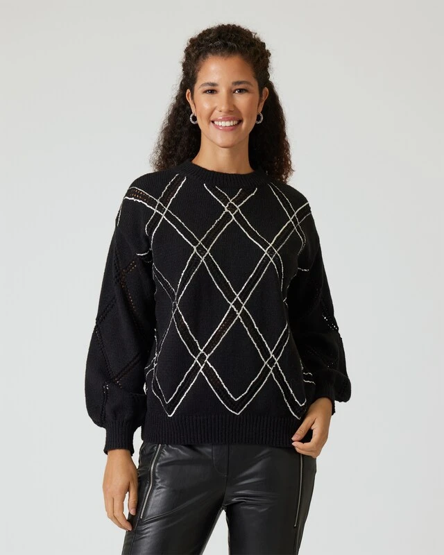 Pullover Mit Jacquard 6 Pullover Mit Jacquard – Bild 4